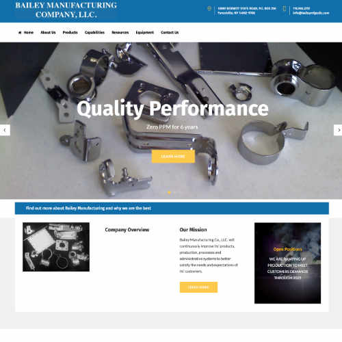 Bailey Manufacturing by Luke Weatherlow